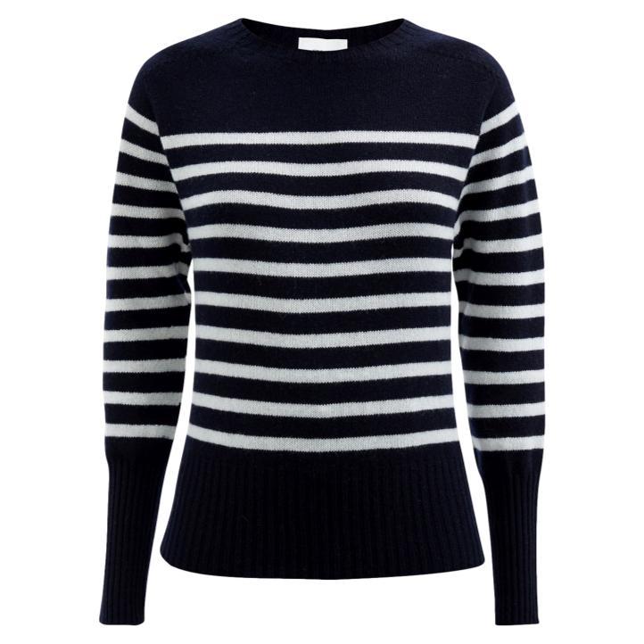 Kate Middleton's Navy Blue Striped Sweater by Erdem