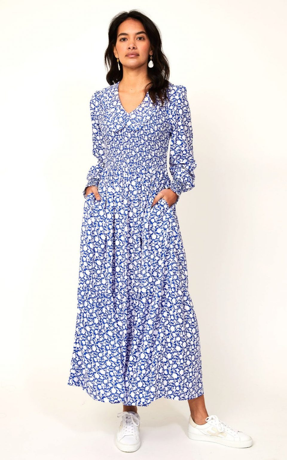 Kate Middleton's Alessandra Rich Azure Blue Polka Dot Dress