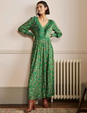 boden viola maxi shirt dress