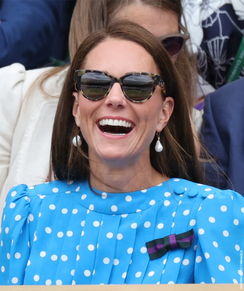 Kate Middleton Finlay Co Henrietta Light Tortoise Sunglasses with Lenses