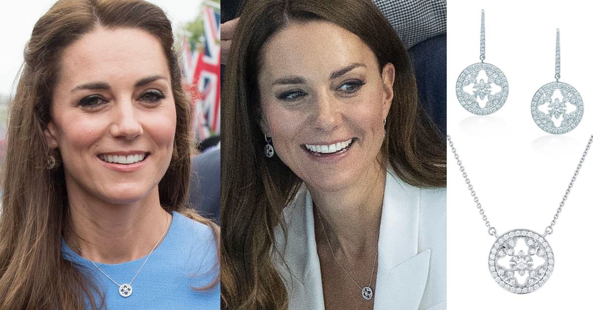 Kate Middleton's Mappin & Webb Empress Diamond Earrings