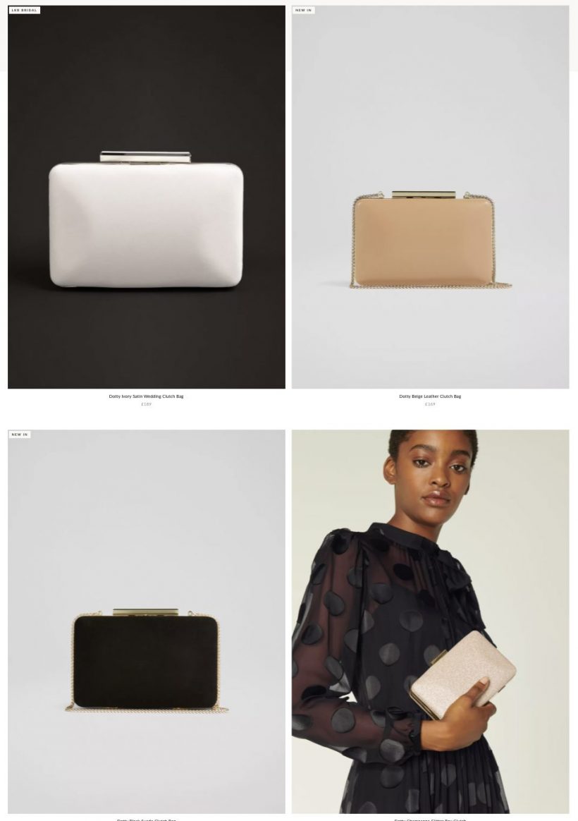 Lk bennett sale natalie clutch