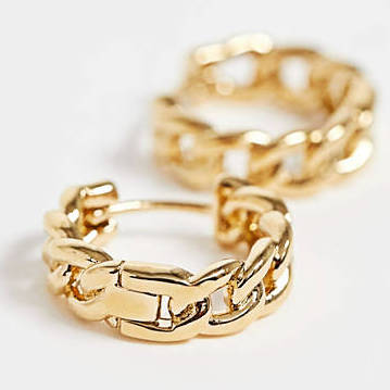 Kate Middleton's affordable gold hoop earrings by Orelia London