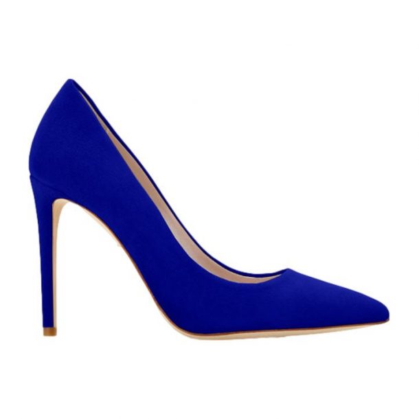 Alexander McQueen Navy Suede Pumps - Kate Middleton Shoes - Kate's Closet