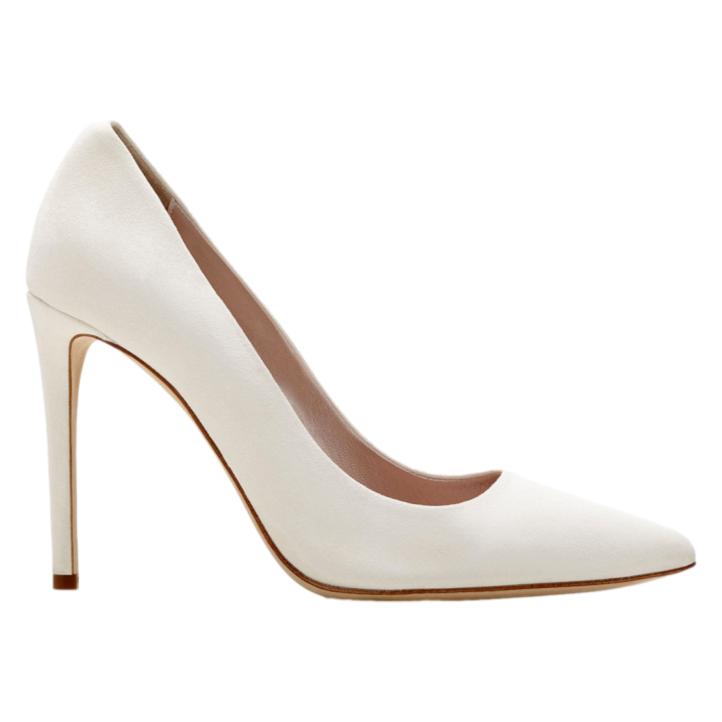 Kate Middleton's Emmy London Rebecca Court Shoes in Ivory White Suede