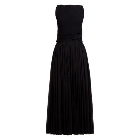 Kate Middleton's Alexander McQueen Black Dress with Pleated Skirt ...