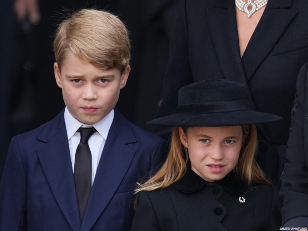 Kate Middleton at Queen's Funeral, Pearls, Veil & Black Coat Dress