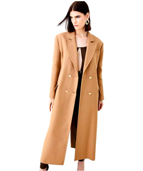 Karen Millen Women's Double Breasted Tailored Coat