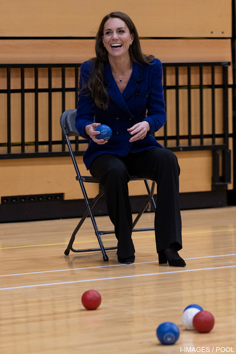 Kate Middleton wows in blue Chanel blazer at Coach Core event