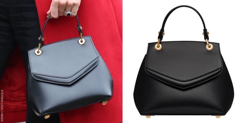 Kate Middleton's Grace Han Small Love Letter Bag in Black