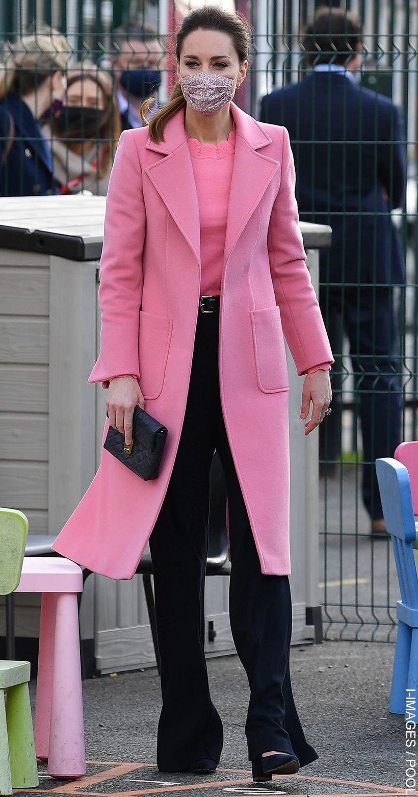Dynamics Develop Parliament Kate Middleton's Pink Coat - The Max&Co Runaway Classic
