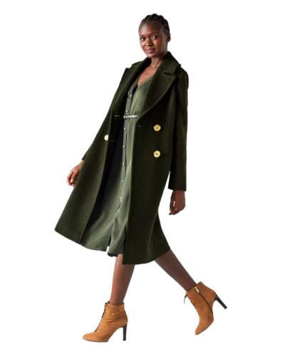 Next on sale green coat