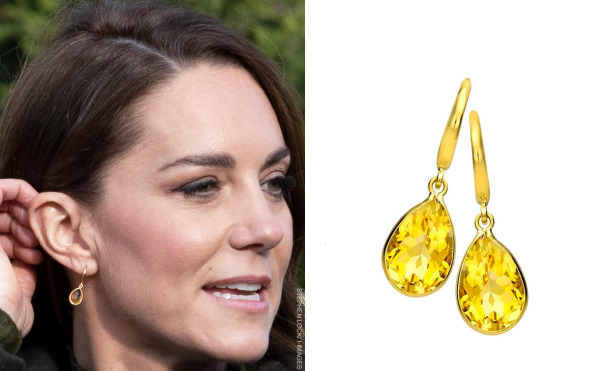 Kate Middleton Wears Olive Green Outfit For Children's Centre Visit