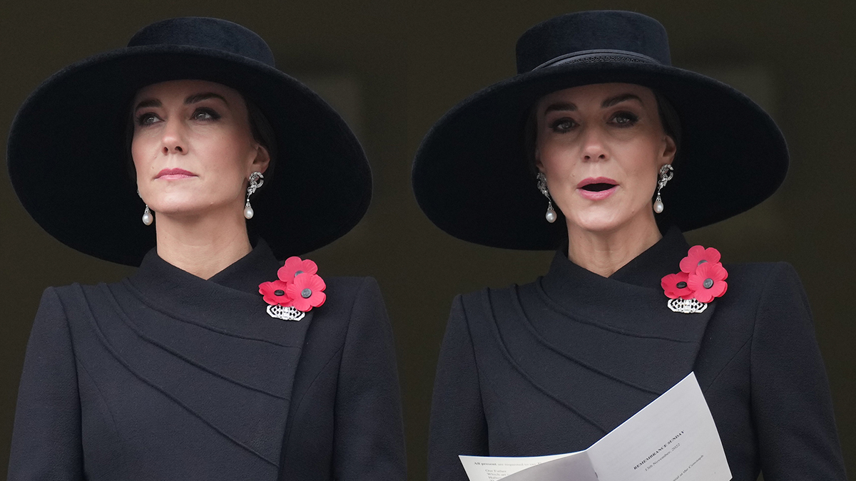 The Princess of Wales Debuts Catherine Walker Military Coat Dress at