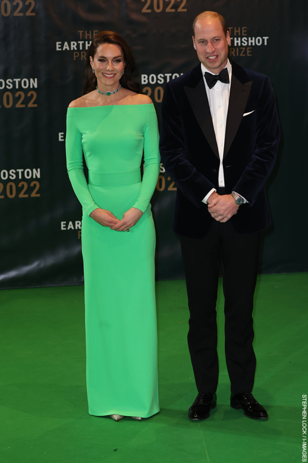 Kate Middleton Stuns In Green Gown At 2022 Earthshot Awards 