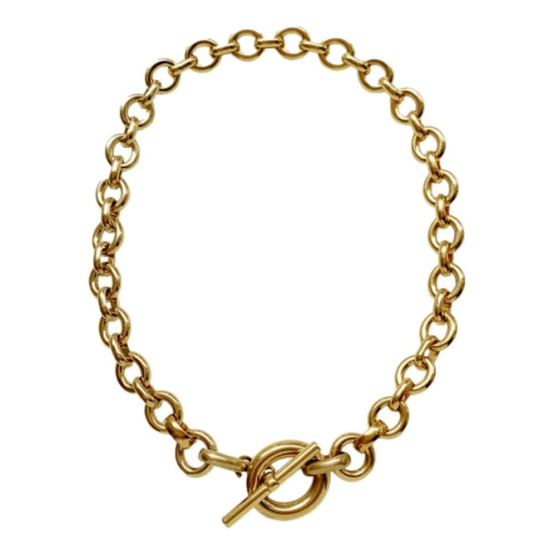 The Princess Kate Chunky Crystal Encrusted Chain Link Bracelet