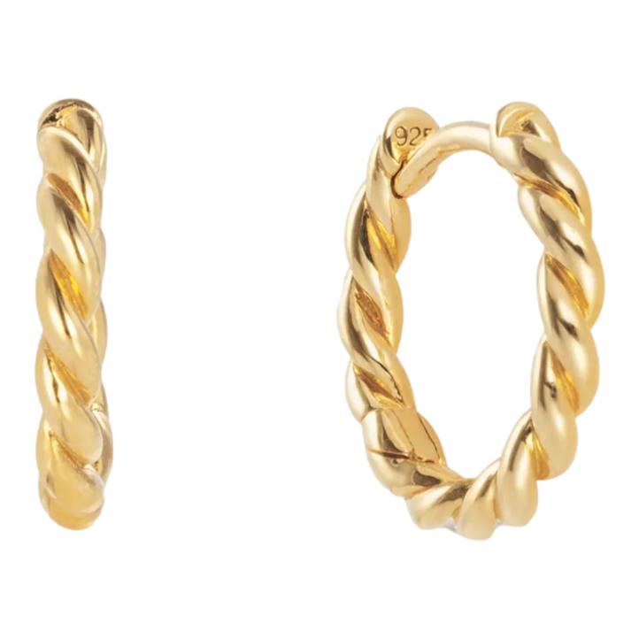 Kate Middleton's Spells of Love Medium Twist Hoop Earrings