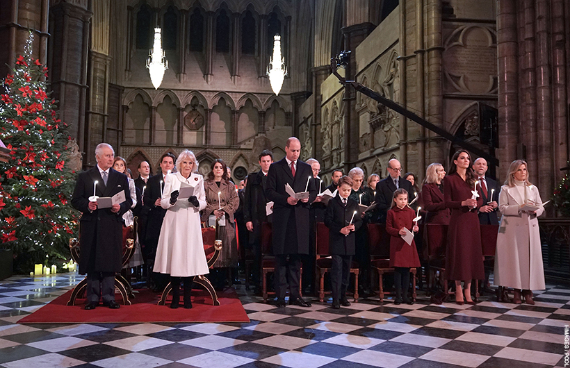 royals and others at Westminster Abbey for Together At Christmas