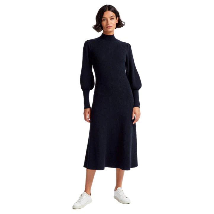Kate Middleton's Cefinn Eva Wool Knit Maxi Dress in Navy Kate Middleton's Cefinn Eva Wool Knit Maxi Dress in Navy
