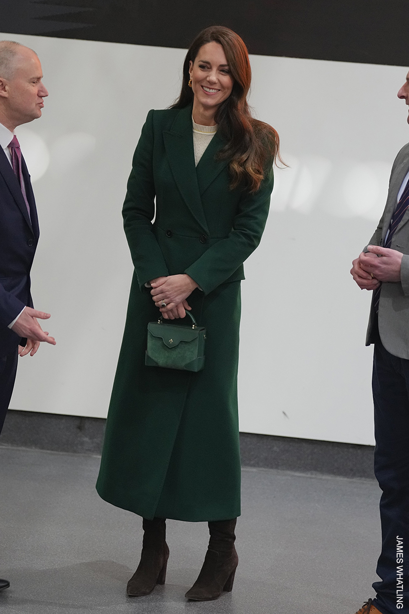 Kate Middleton's Gianvito Rossi Boots in Brown Suede