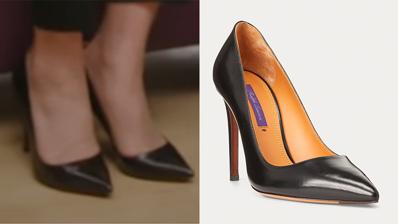 Kate Middleton's Ralph Lauren Celia Pumps in Gold Brown in Gold Brown