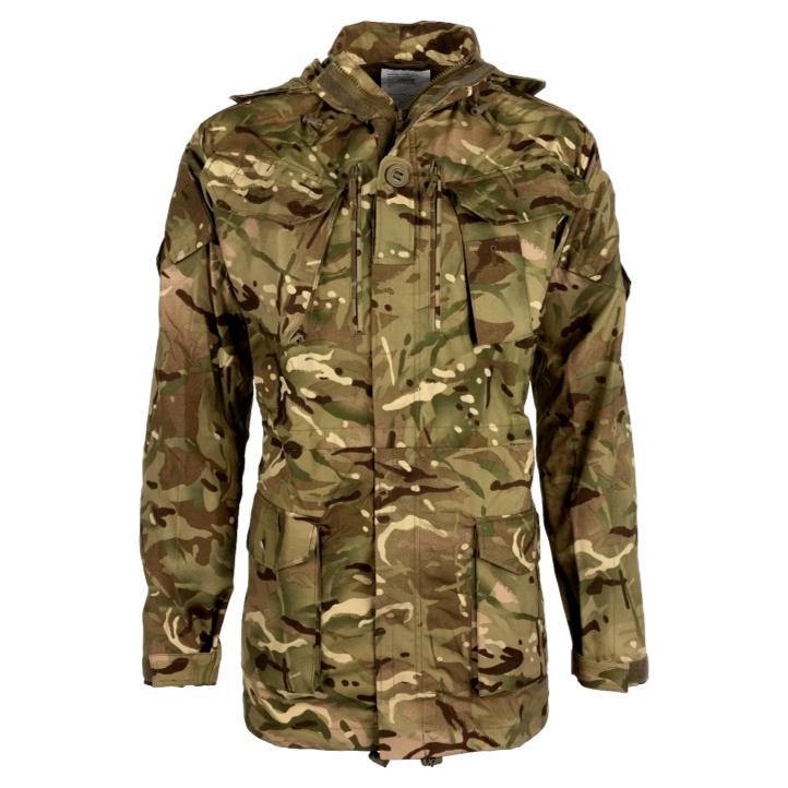 British Army Windproof Camouflage Combat Smock Jacket