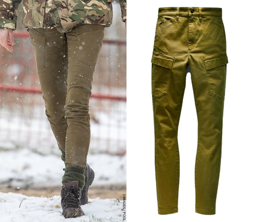 Kate Middleton owns the same skinny combat trousers in green