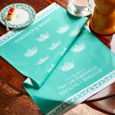 F&M Coronation Tea Towel