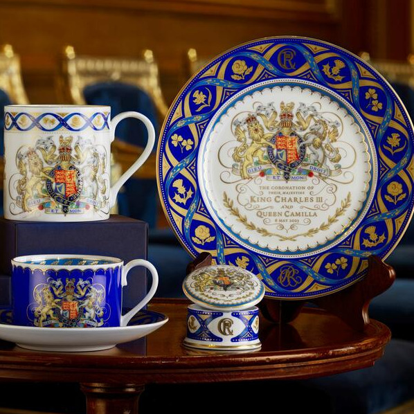 Royal Collection Official Coronation Chinaware