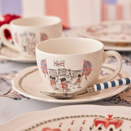 Cath Kidston King & Queen Mug Set