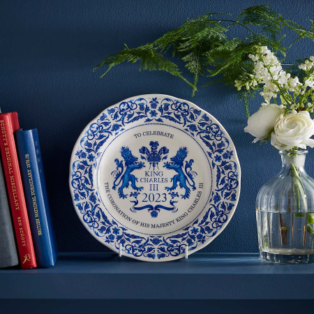 Spode King's Coronation Plates