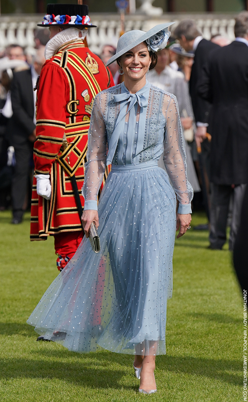 Kate Middleton looked ethereal in Elie Saab at coronation garden party 