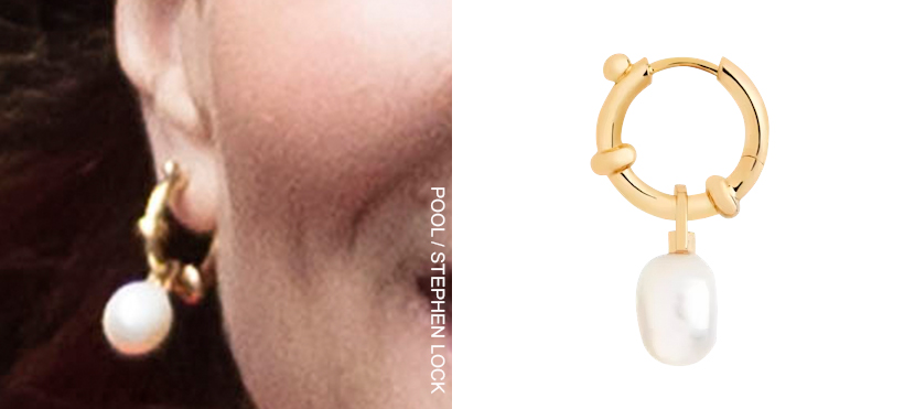 Kate Middleton's pearl earring