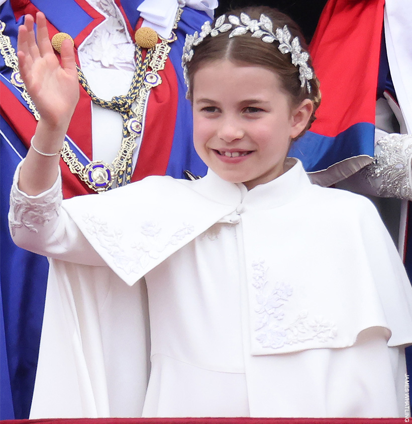 Princess Charlotte at King Charles' Coronation in 2023