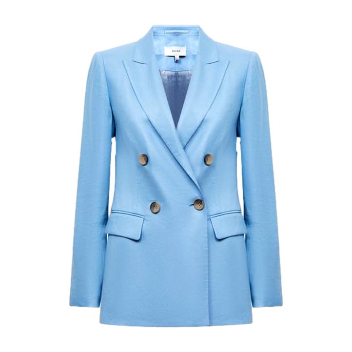 Reiss Hollie Blazer in Blue - Worn by Kate Middleton to the 'Big Lunch'