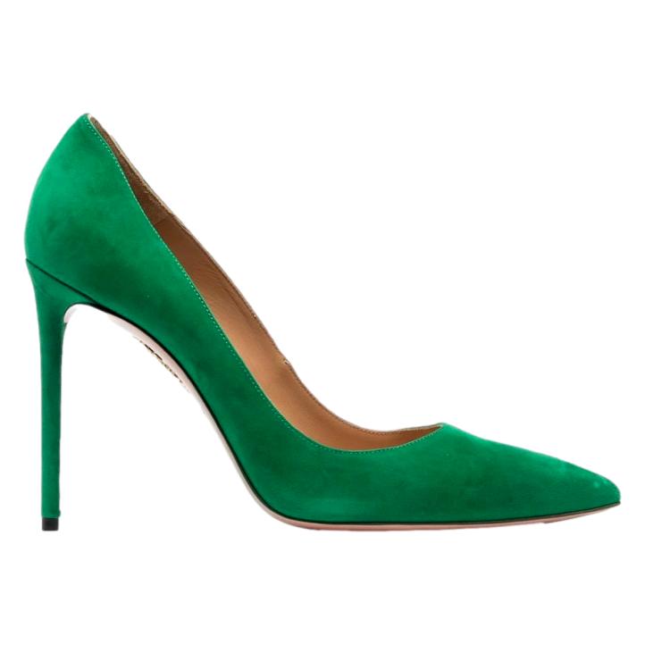 Aquazzura Purist Pump 105 in Green