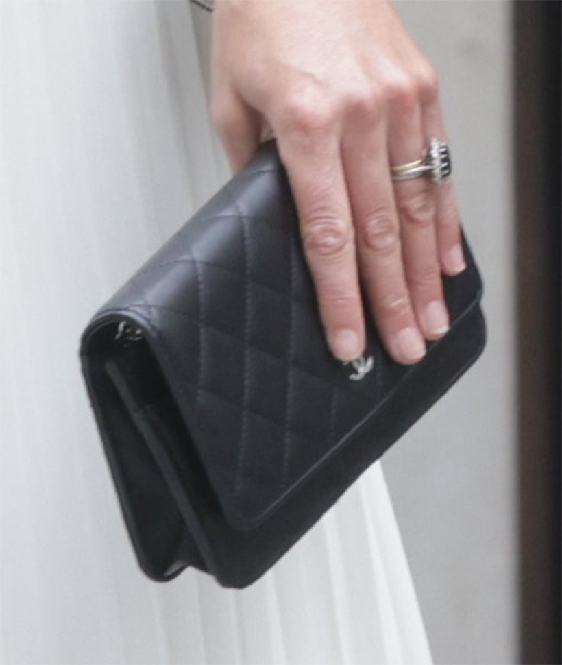 Kate Middleton's Chanel WOC in black quilted