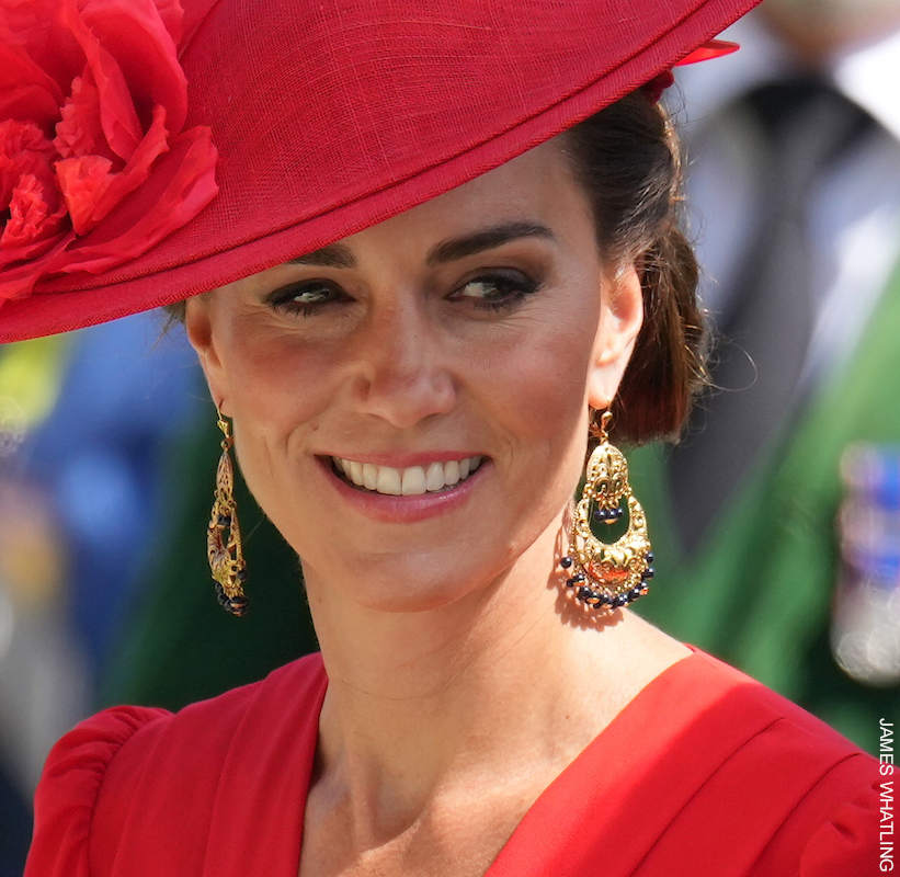 Kate Middleton's vivid red dress at Royal Ascot 2023