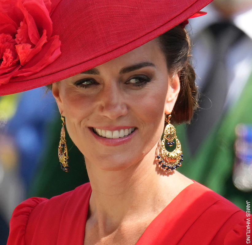 Kate Middleton's vivid red dress at Royal Ascot 2023 Kate Middleton's vivid red dress at Royal Ascot 2023