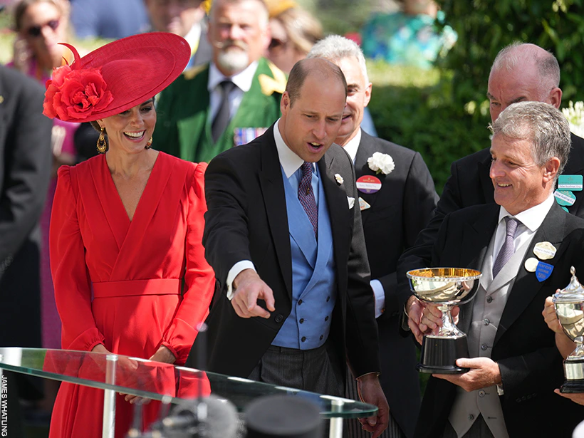 Princess Kate's All-Red Outfit at the Royal Ascot Is a Total Scene