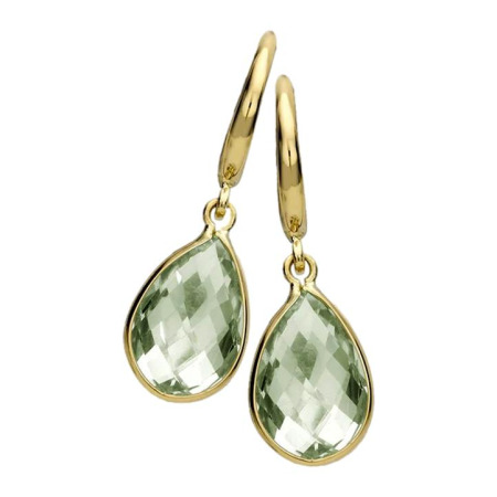 Kate Middleton's Kiki McDonough Green Amethyst Pear Drop Earrings