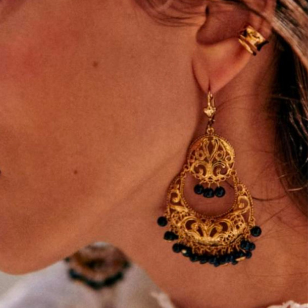 Gold Earrings - Buy Gold Earrings Online Starting at Just ₹80 | Meesho