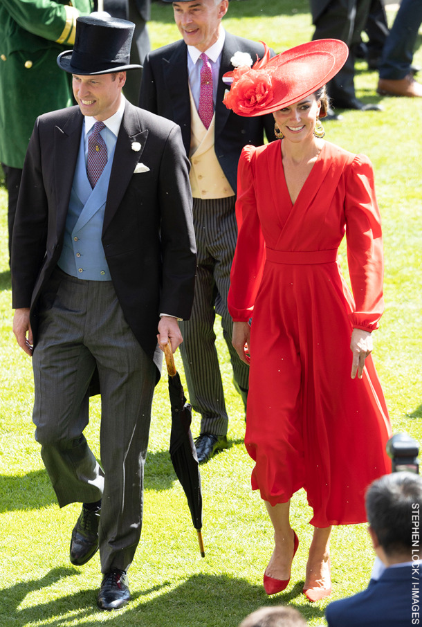 Kate Middleton's vivid red dress at Royal Ascot 2023