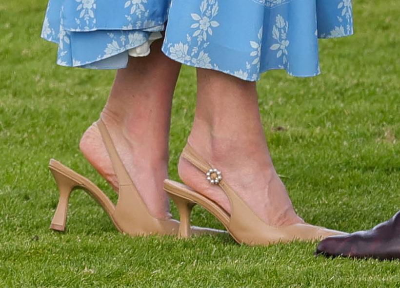 Kate's slingback shoes