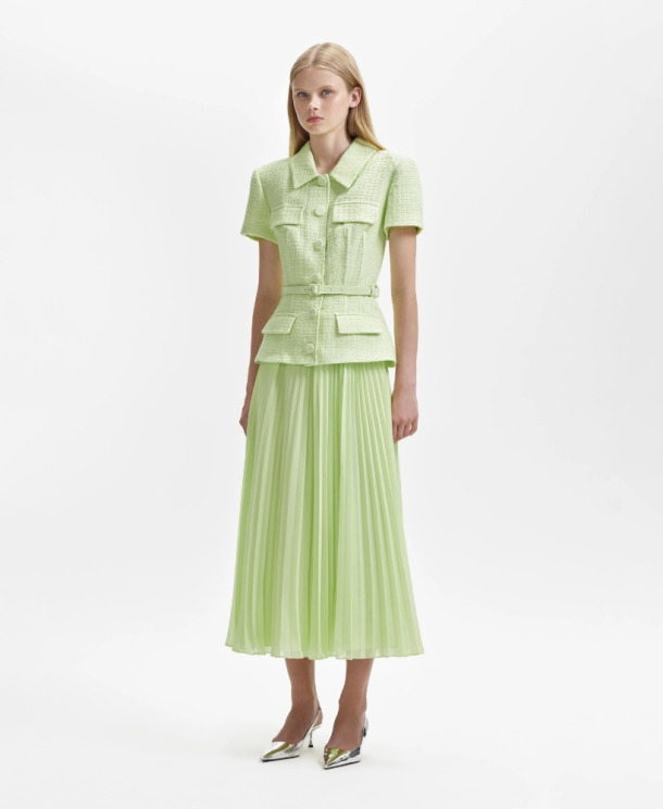 Kate Middleton wears vibrant lime green dress at Wimbledon