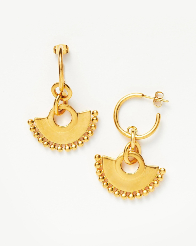 Double hoop earrings - Woman | MANGO OUTLET Pakistan