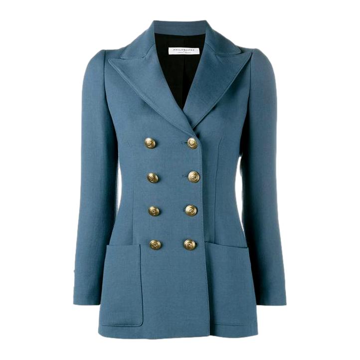 Philosophy di Lorenzo Serafini Jacket in Blue