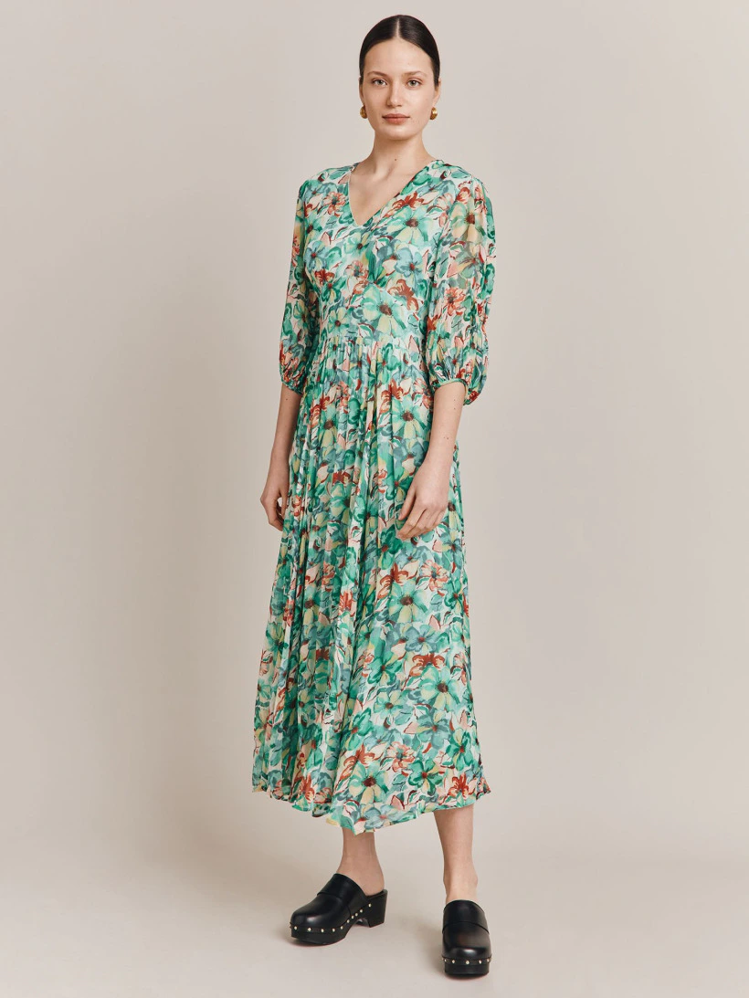 green emerald velvet dress PASTEL GREEN SATIN DRESS