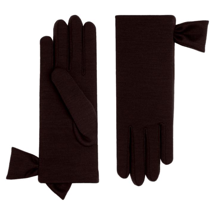 Brown Ladies Gloves by Cornelia James
