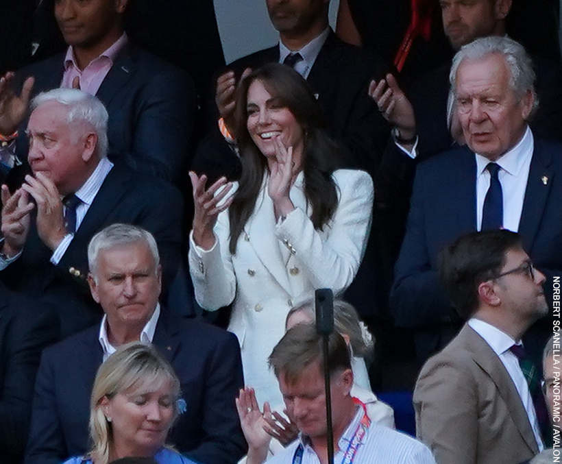 Kate Middleton's Repurposed a Zara Blazer With Chanel Accessories